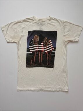 Altru Cream White Graphic Tee with Black Logo
